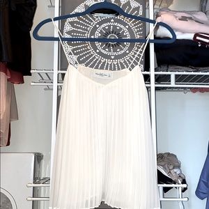 Abercrombie and Fitch Pleated Flowy Top